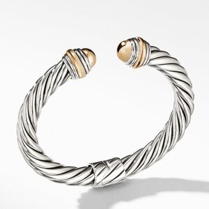 David Yurman Gold Dome Cable Classics Bracelet 8.5 mm